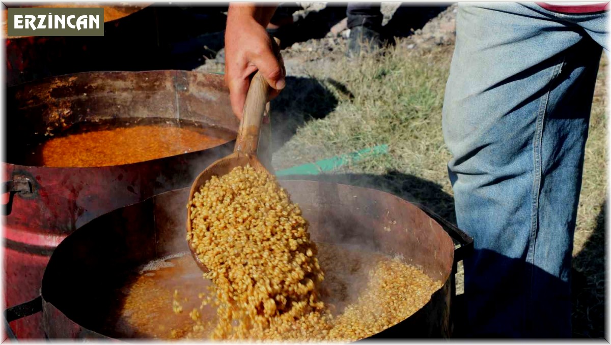 Erzincan'da bulgur kazanları kaynamaya başladı