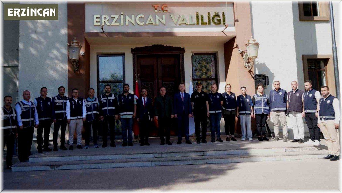 Erzincan'da 'Okul Polisleri Projesi' start aldı