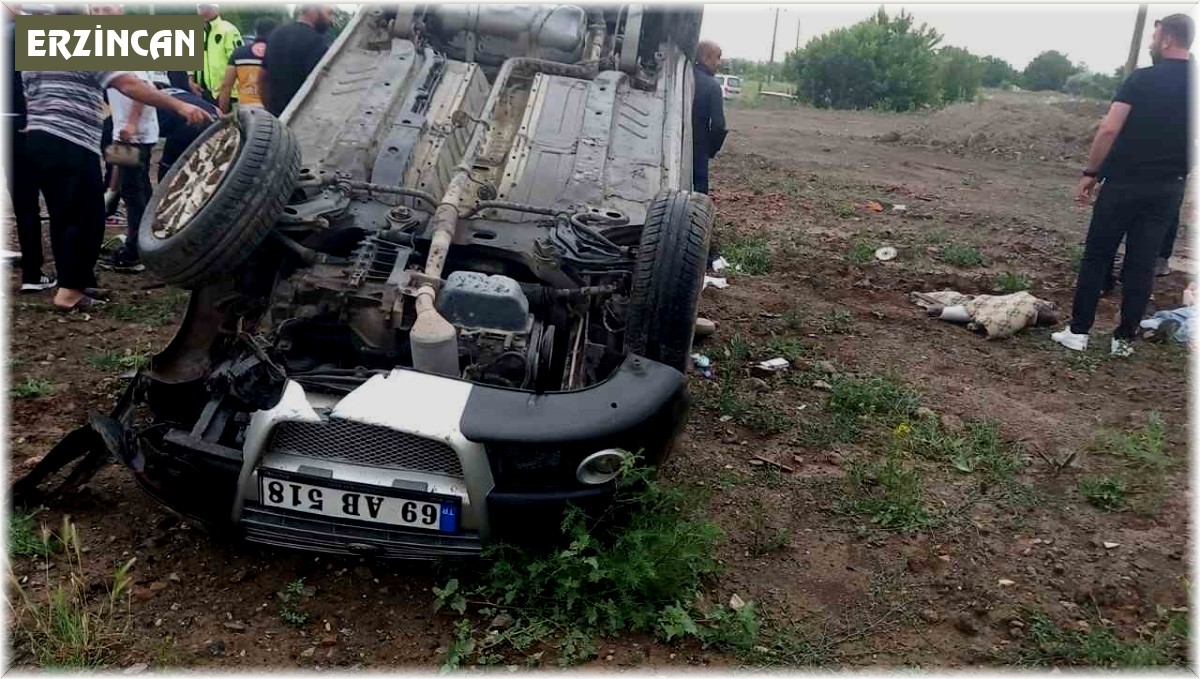 Erzincan'da trafik kazası: 4 yaralı