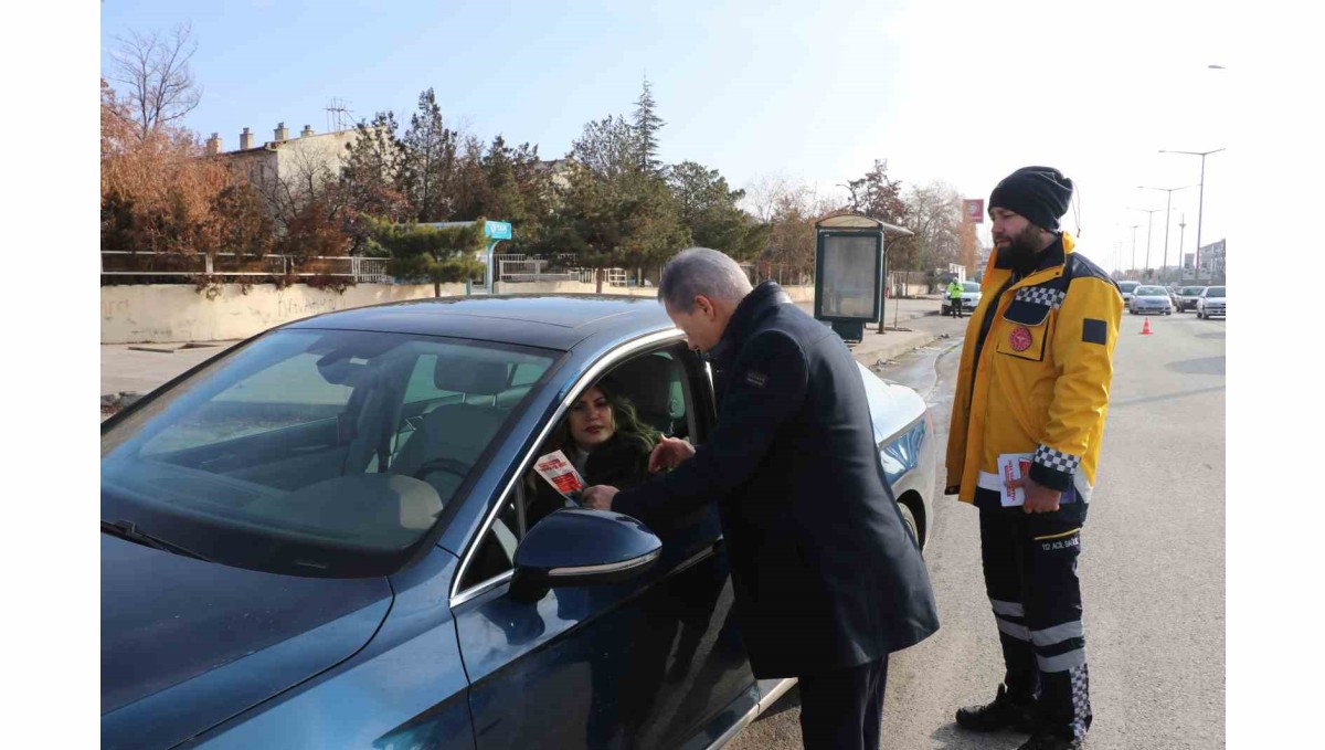 Erzincan'da "Yaşama yol ver" dediler