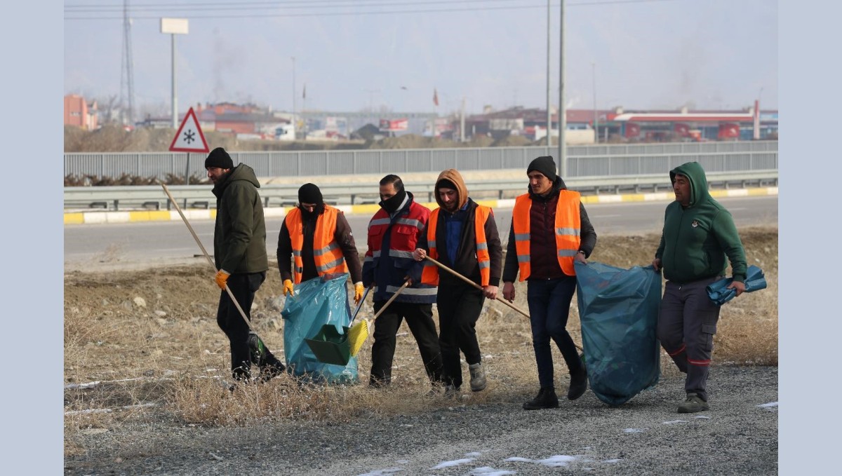 Erzincan genelinde temizlik çalışmaları sürdürülüyor