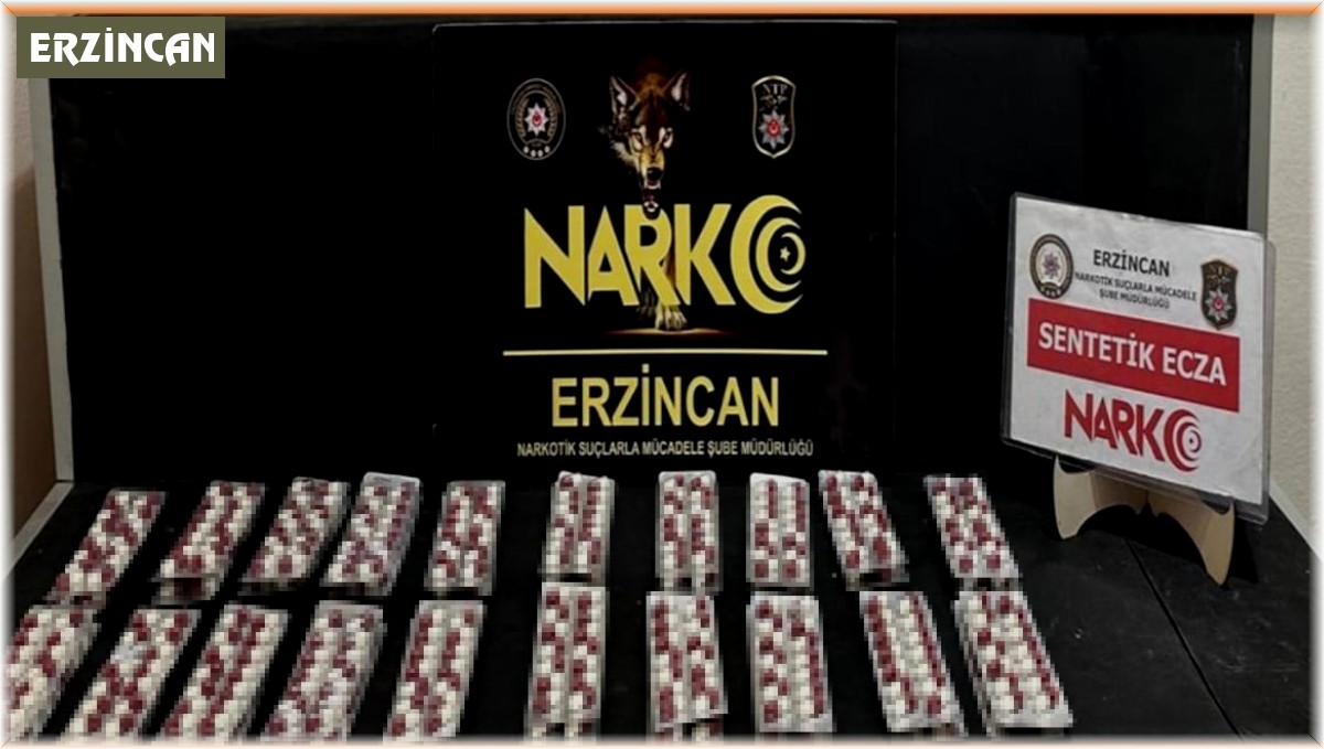 Erzincan narkotik polisi uyuşturucuya geçit vermiyor