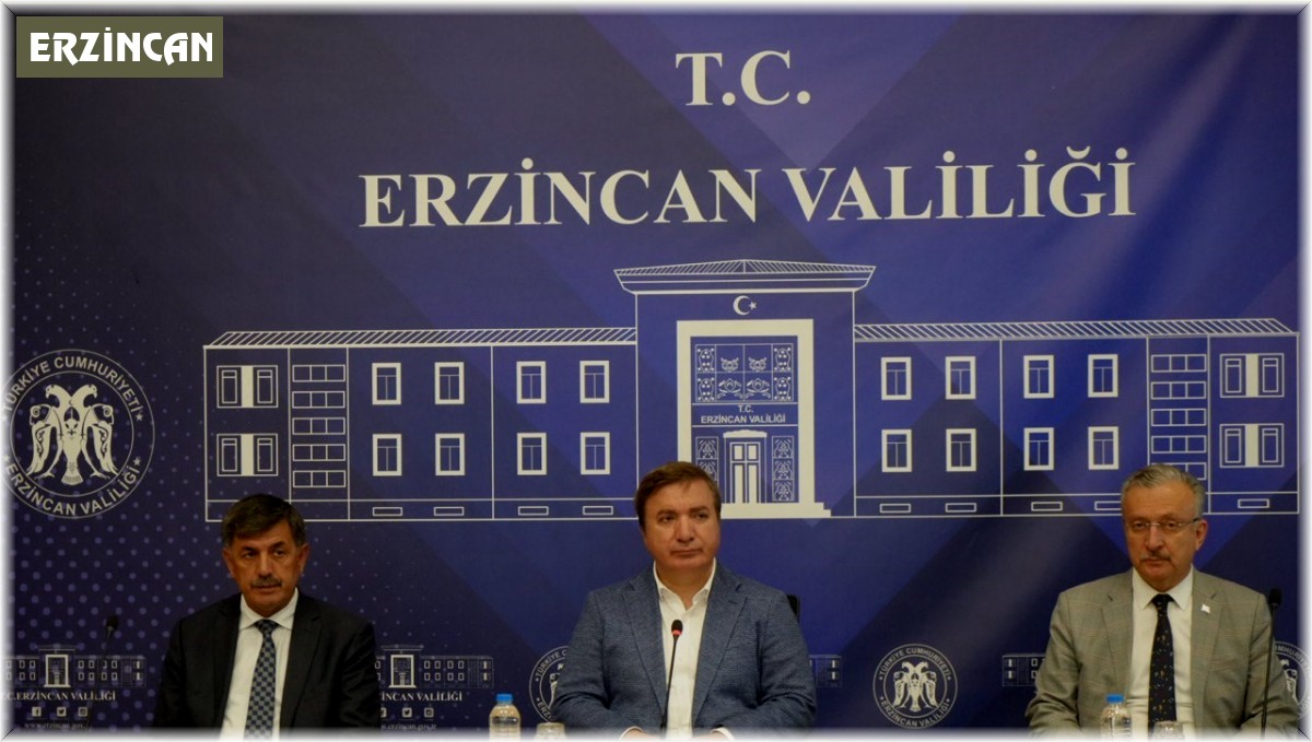 'Erzincan Tanıtım Günleri' programı kapsamında hazırlıklar sürdürülüyor