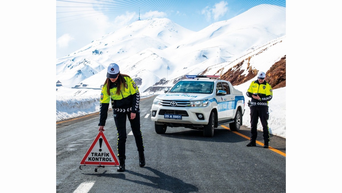 Erzurum'da 2024'de 34 kişi trafik kazasında yaşamını kaybetti