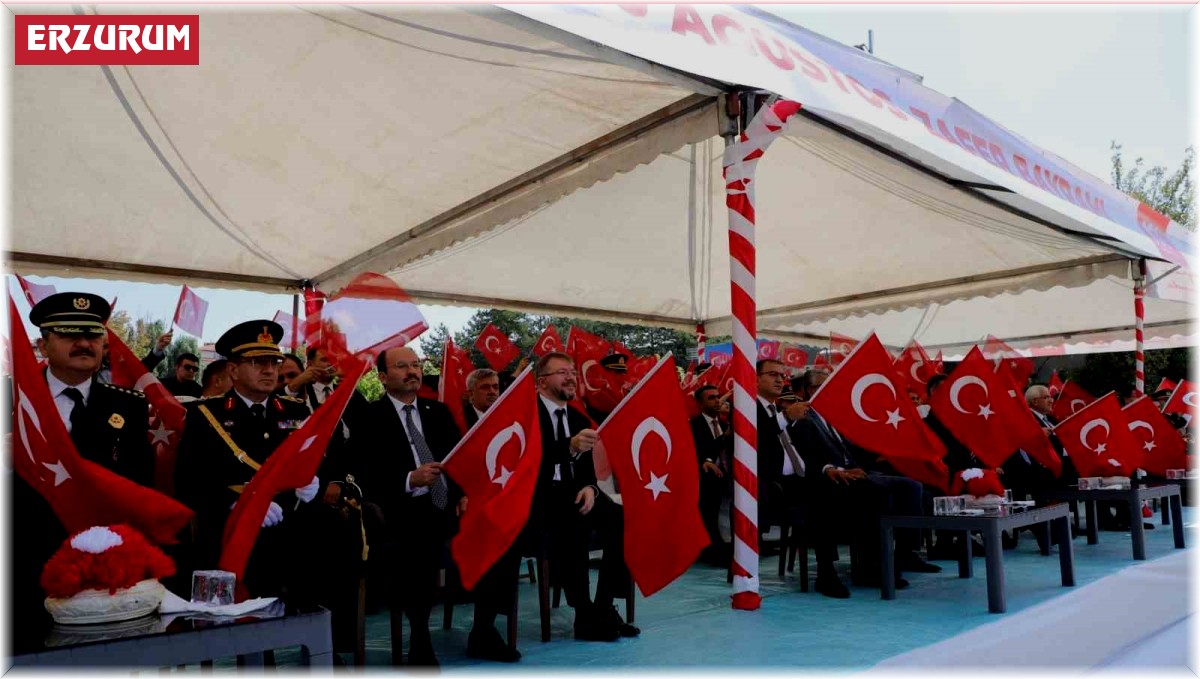 Erzurum'da 30 Ağustos coşkusu