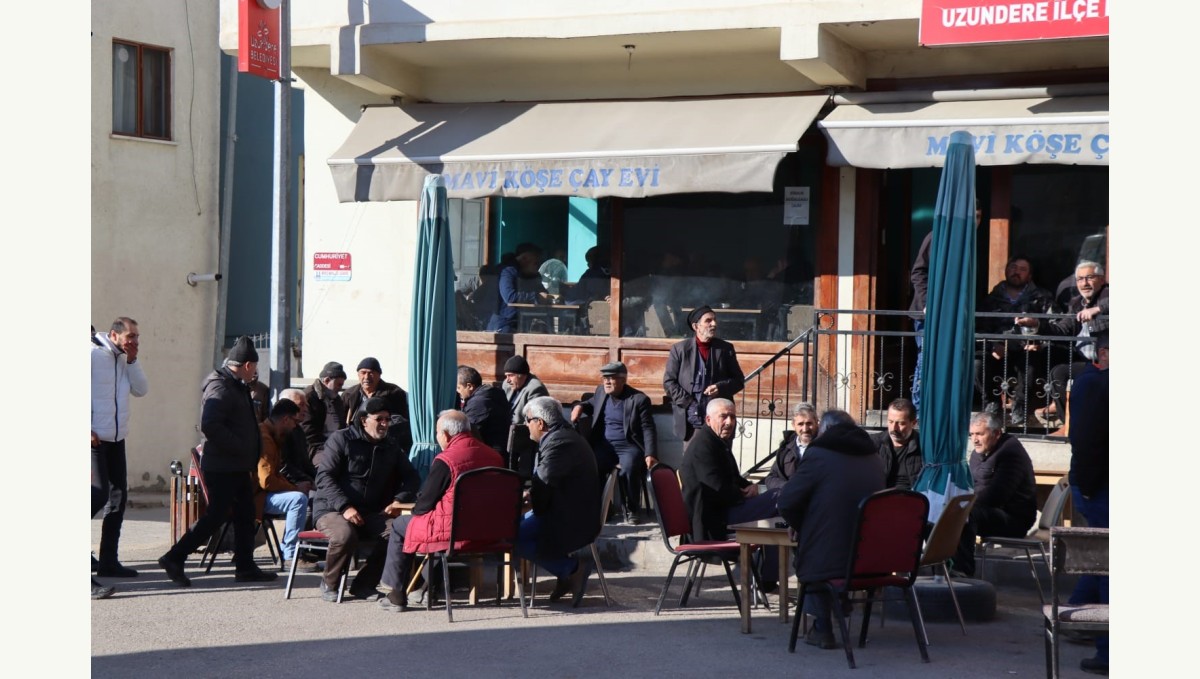 Erzurum'da iki mevsim bir arada