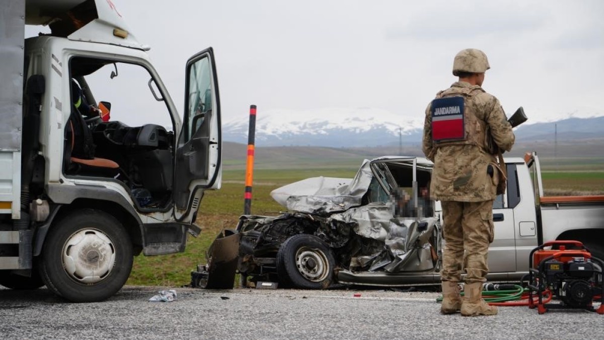 Erzurum'da jandarma bölgesinde bir ayda 25 trafik kazası