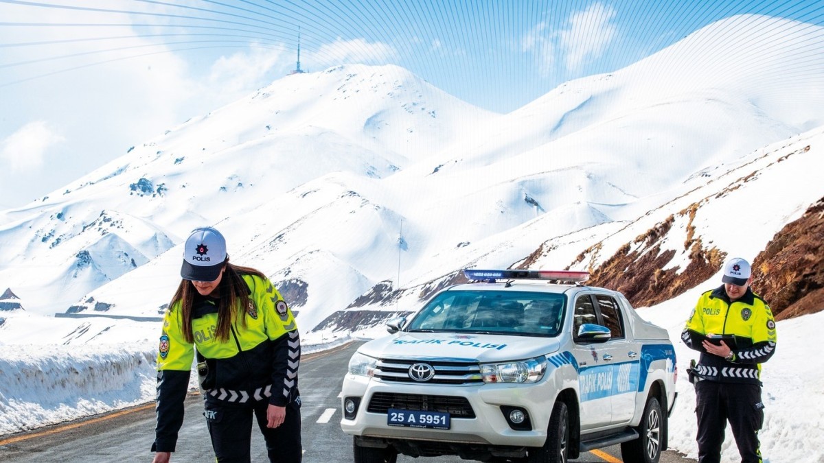 Erzurum'da kent merkezinde bir ayda 142 trafik kazası