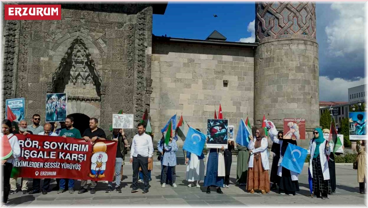 Erzurum'da sessiz yürüyüşte 32. hafta