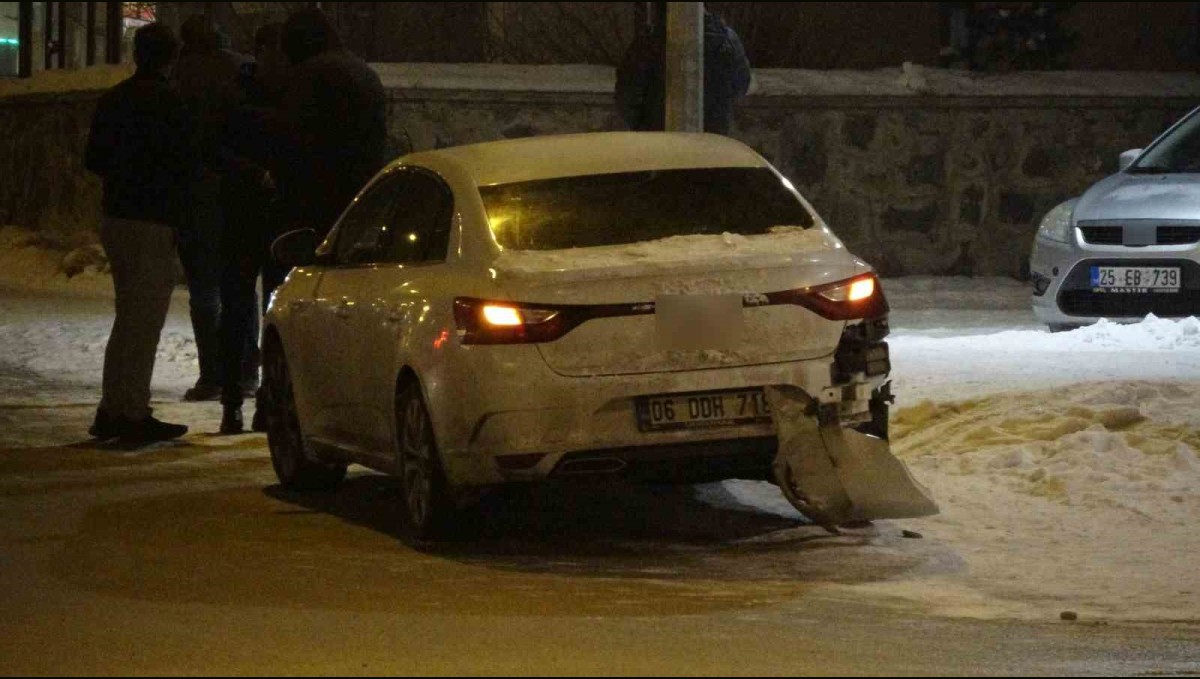 Erzurum'da trafik kazası: 5 yaralı