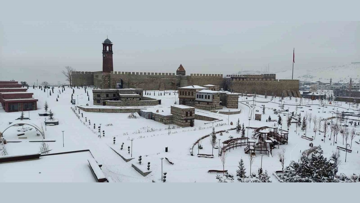 Erzurum için kuvvetli kar yağışı uyarısı