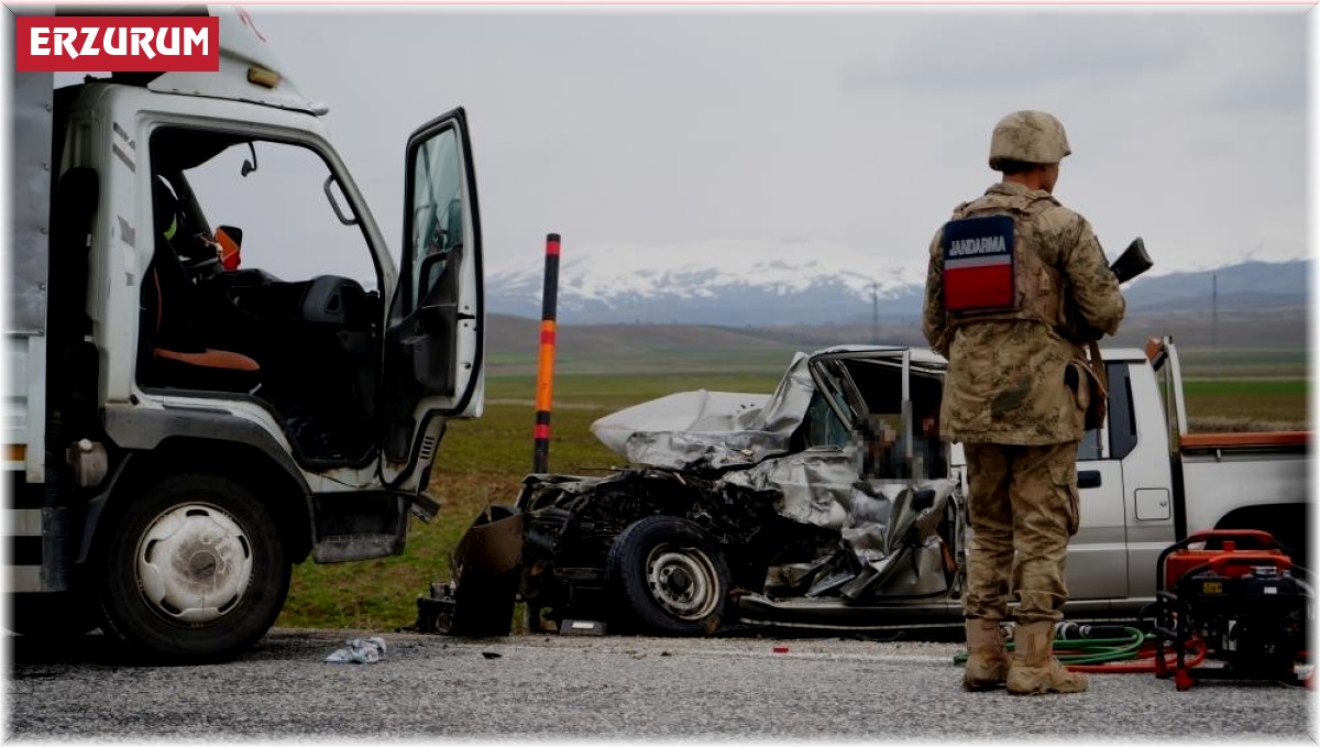 Erzurum jandarma bölgesinde bir ayda 23 trafik kazası