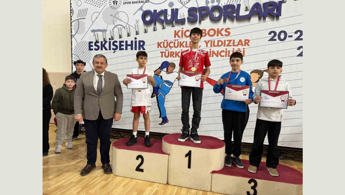 Erzurum'un kicks boks başarısı