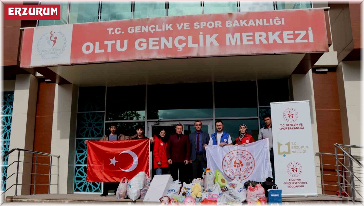 Gençlik merkezinden depremzede çocuklara 3 bin adet oyuncak