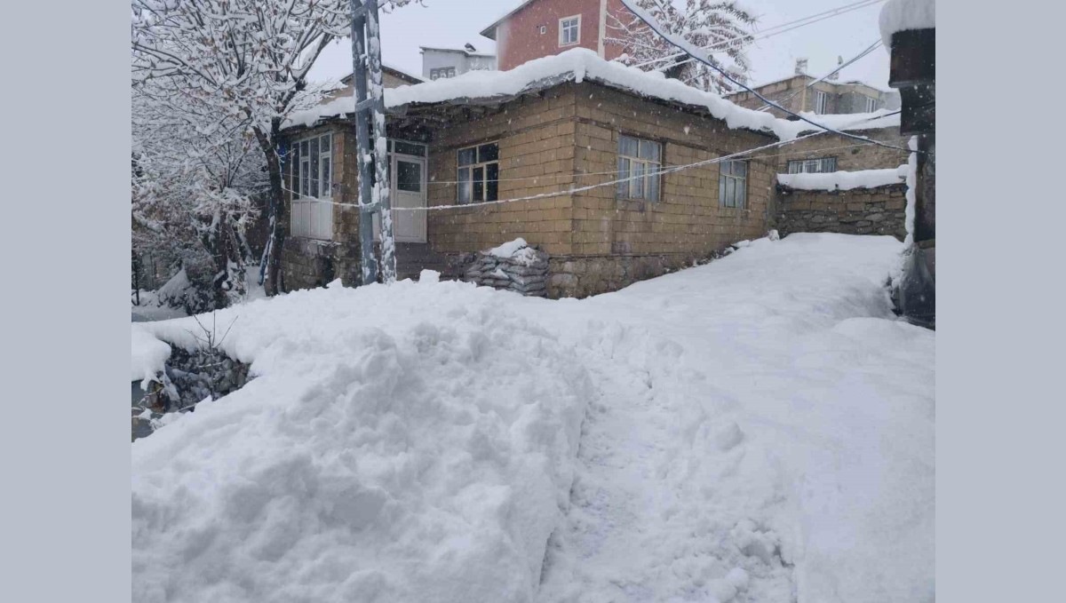 Hakkari'de 31 yerleşim yerinin yolu kapandı