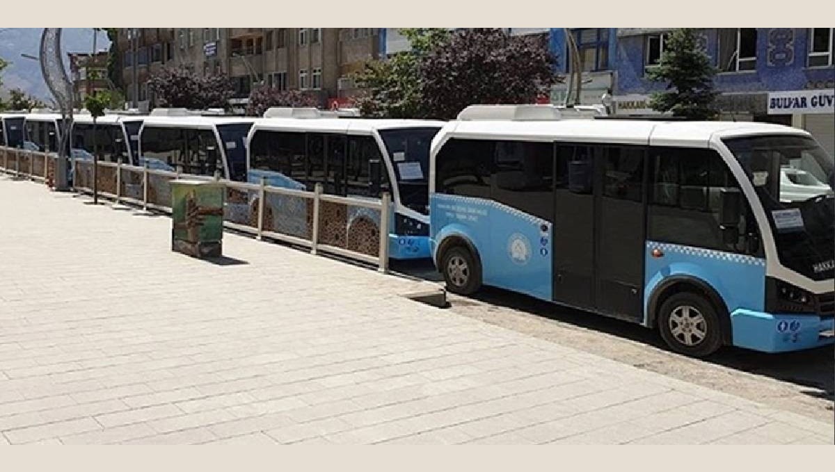 Hakkari'de toplu taşımaya zam yapıldı