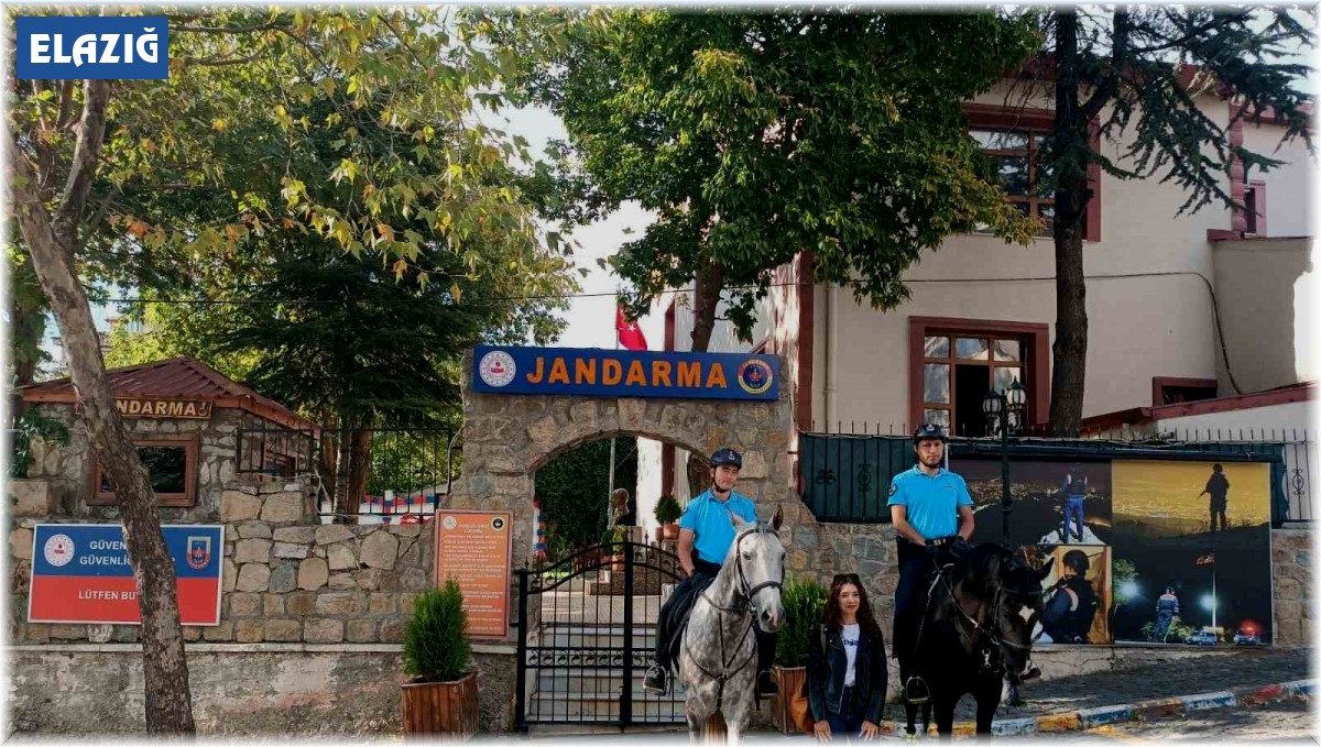 Harput 'Atlı Jandarma Timi'ne emanet