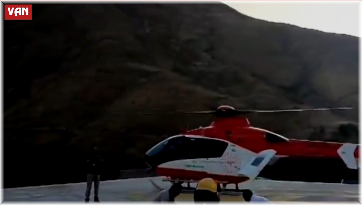 Helikopter ambulans 4 yaşındaki çocuk için havalandı