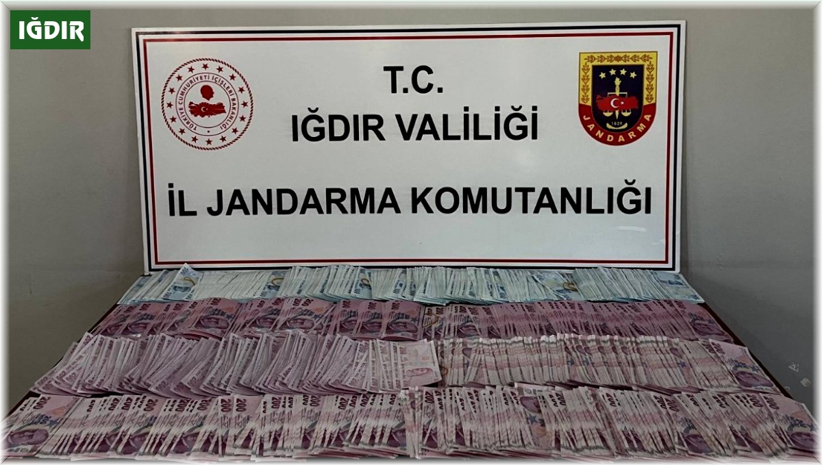 Iğdır'da 669 bin 200 liralık sahte para operasyonu