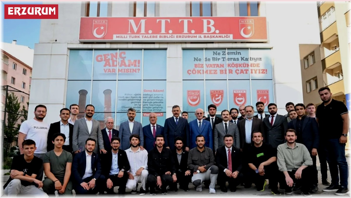 İsmail Kahraman Erzurum'da