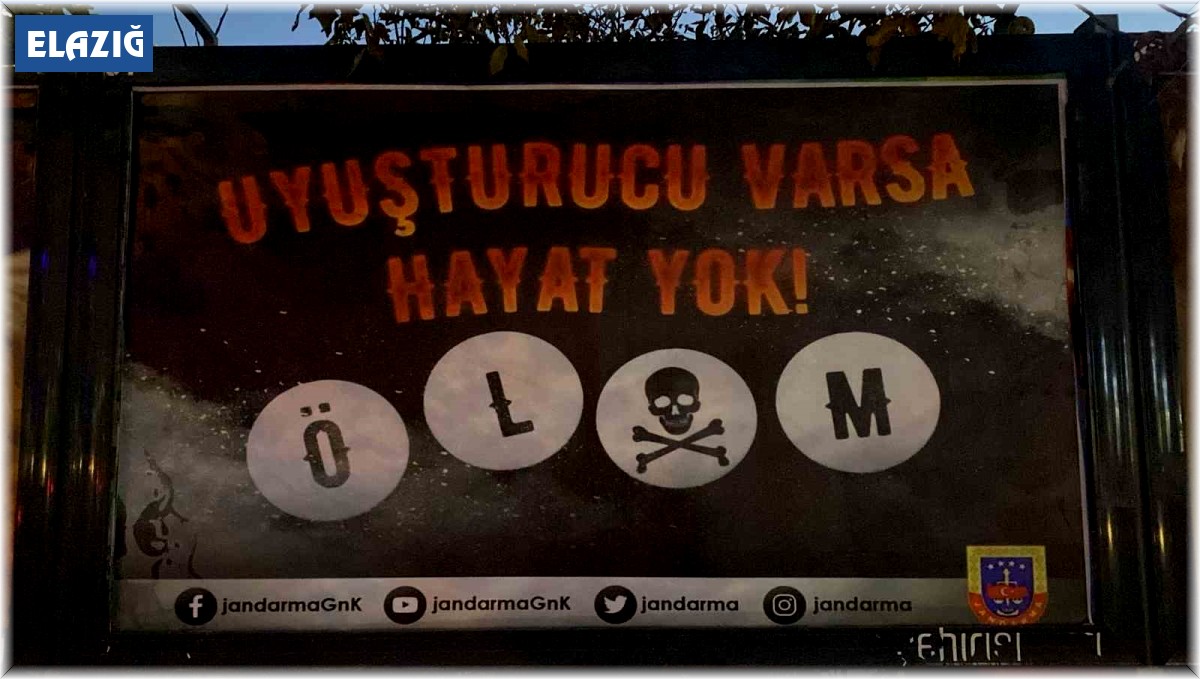 Jandarma, uyuşturucuya karşı vatandaşları bilgilendirdi