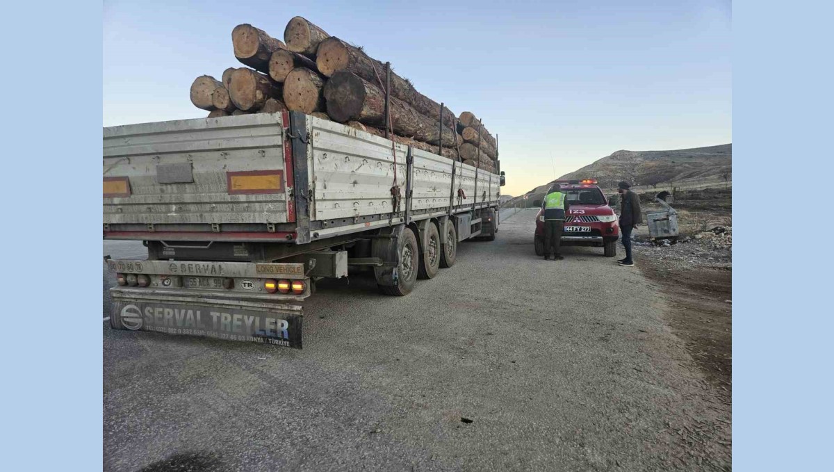 Kaçak orman emvaline karşı denetim yapıldı