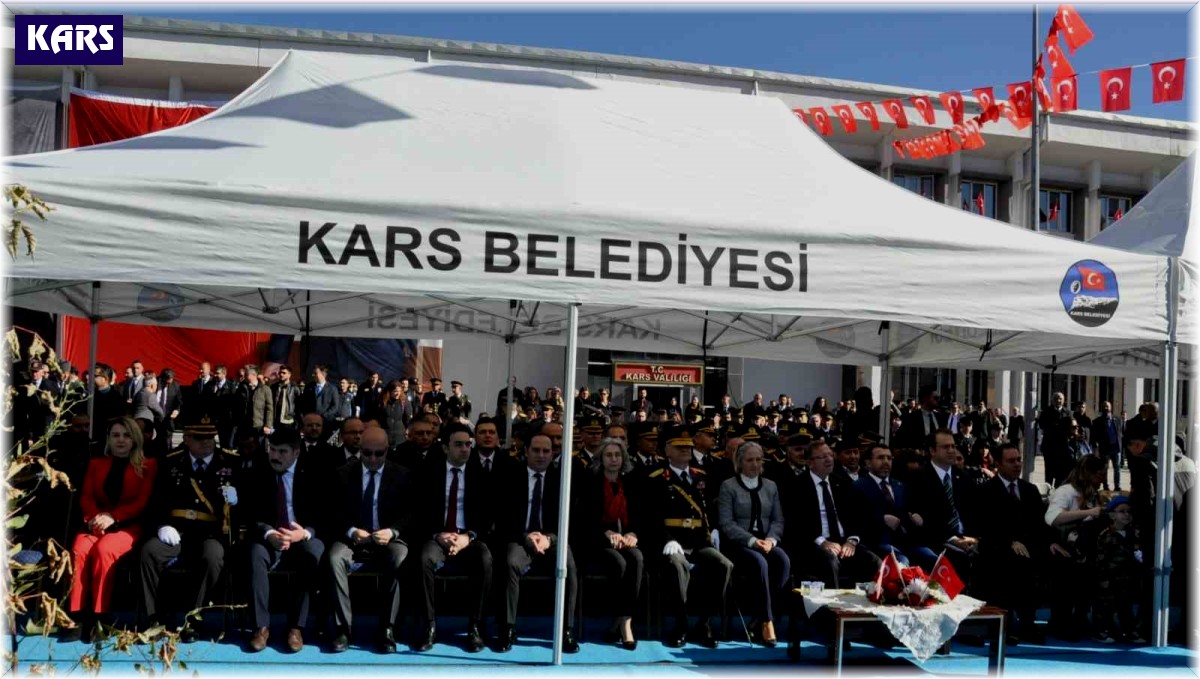 Kars'ta Cumhuriyet Bayramı coşkuyla kutlandı