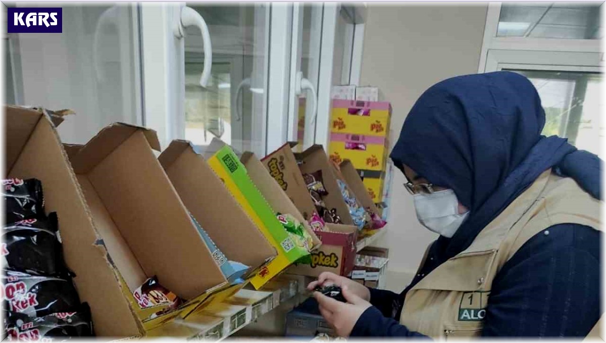 Kars'ta okul kantin ve kafeteryaları denetleniyor