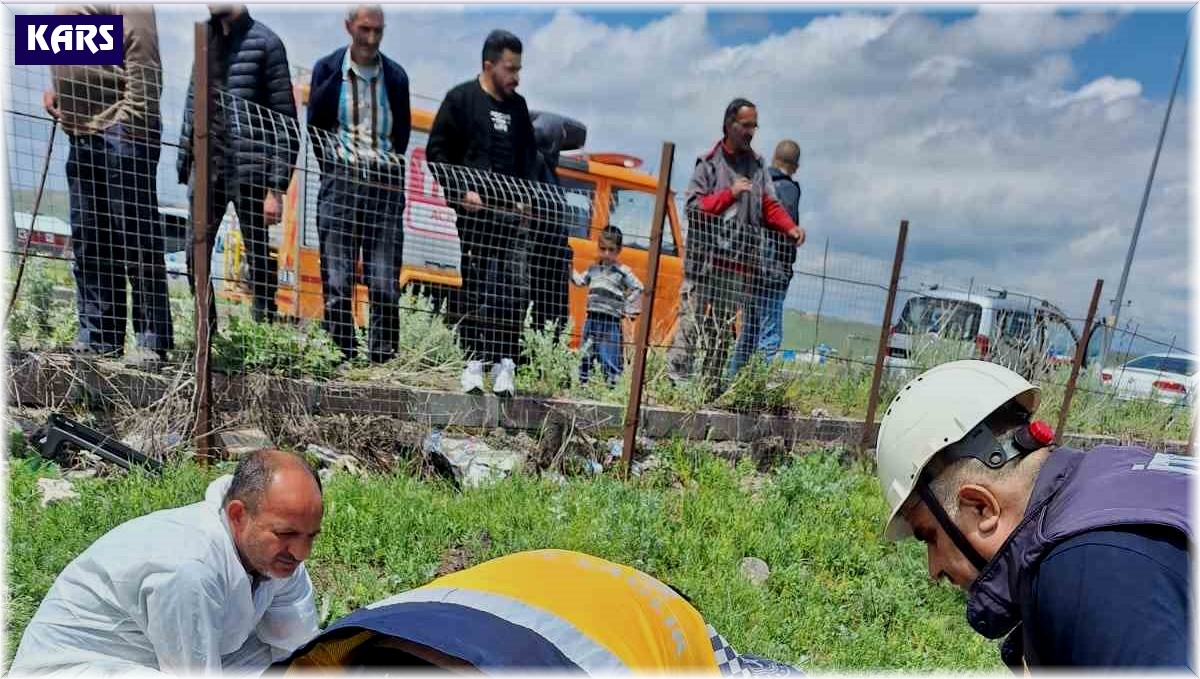 Kars'ta trafik kazası: 1 yaralı