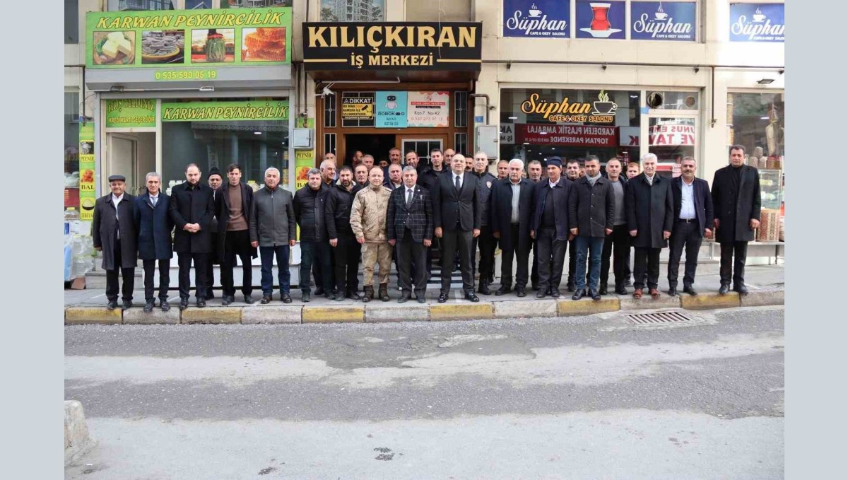 Kaymakam Demir, köy muhtarlarıyla bir araya geldi