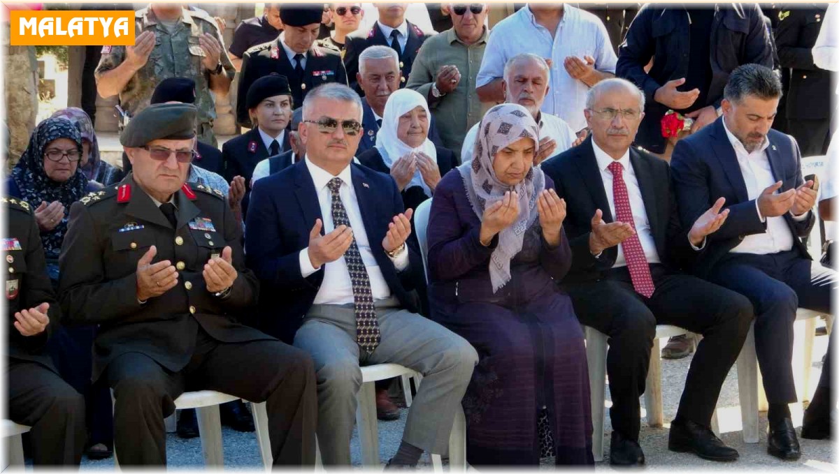 Malatya'da 15 Temmuz şehitleri anılıyor