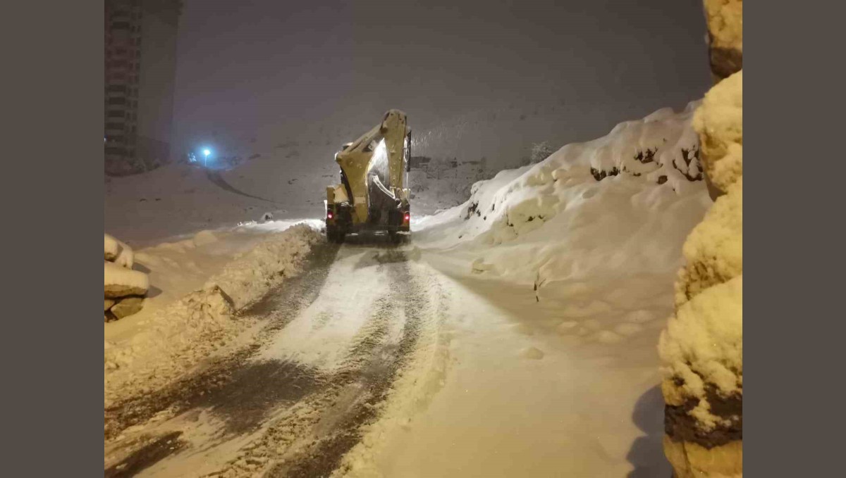 Malatya'da karla mücadele seferberliği