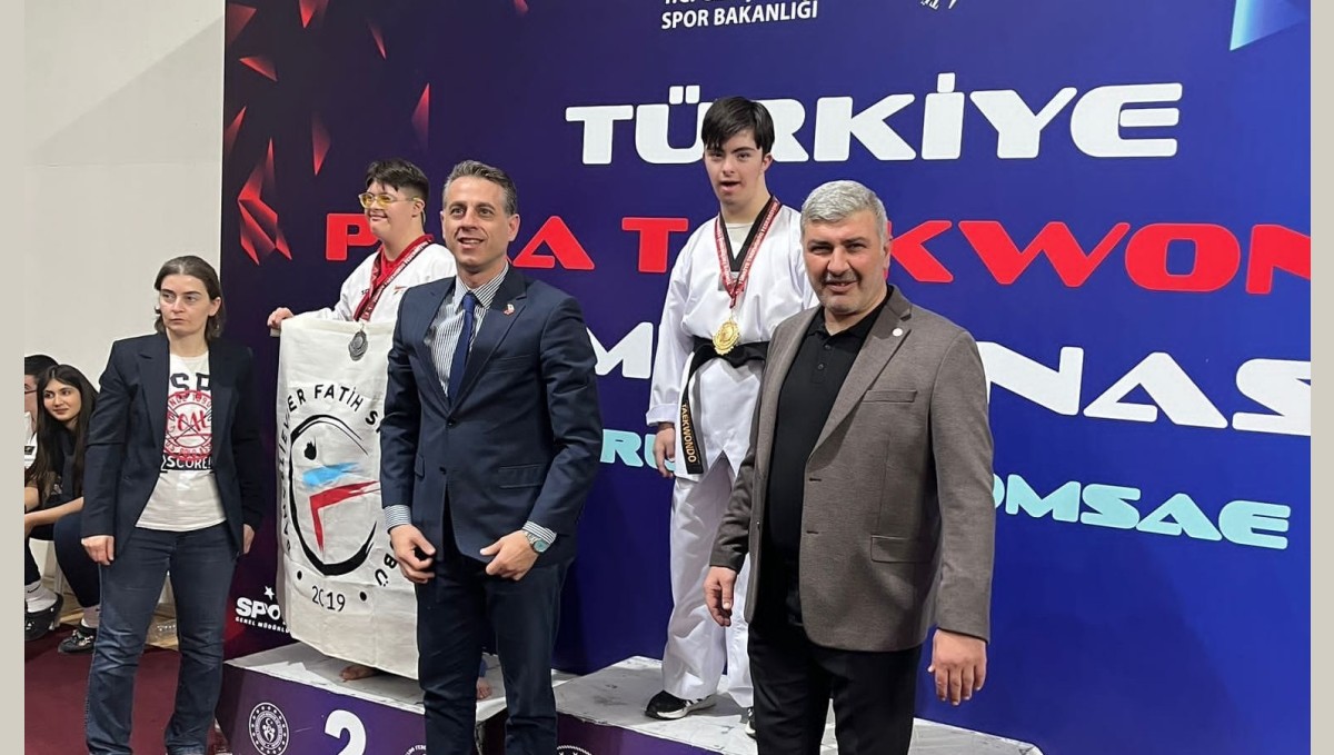 Malatya'nın özel sporcularından Para Pumse Tekvando Türkiye Şampiyonası'nda derece