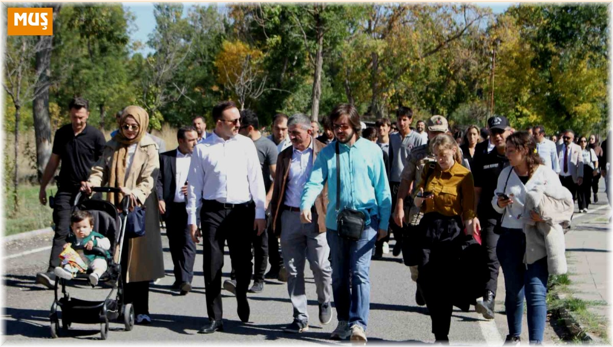 Malazgirt'te 'Dünya Yürüyüş Günü' etkinliği