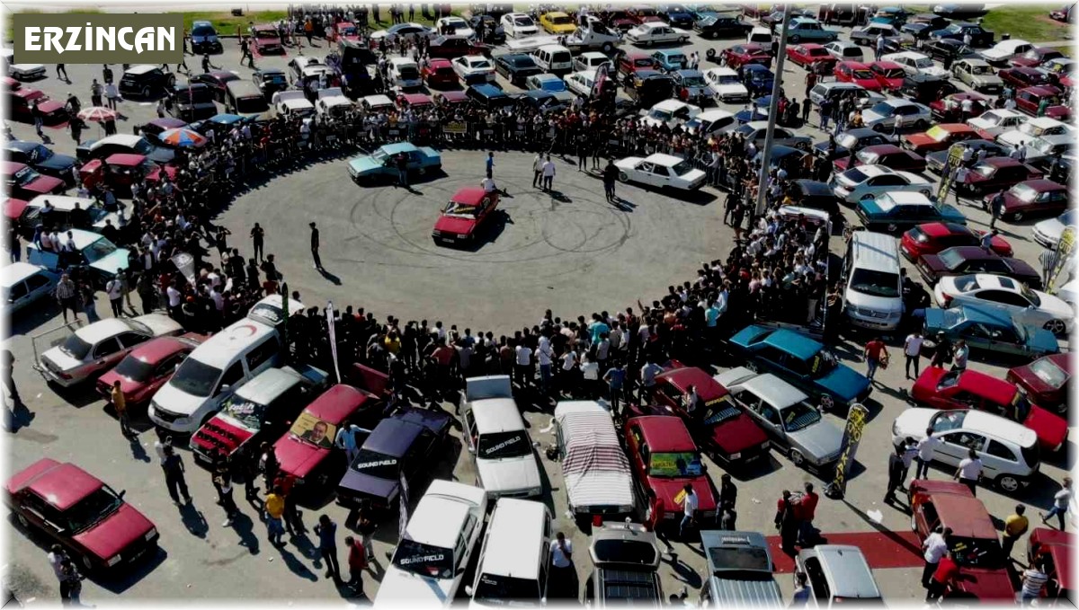 Modifiye tutkunları Erzincan'da buluştu