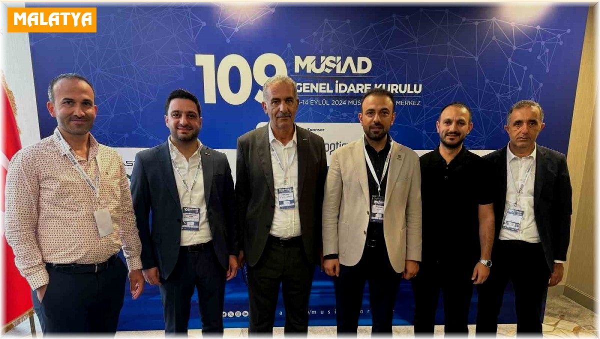 MÜSİAD Malatya Şubesi, 109. GİK toplantısına katıldı