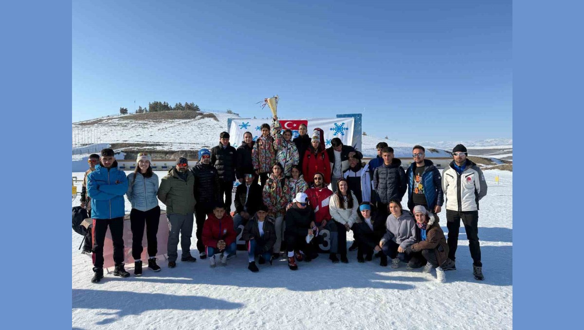 Muşlu kayakçılar, Biathlon Türkiye Şampiyonası'nı 6 madalya ile tamamladı