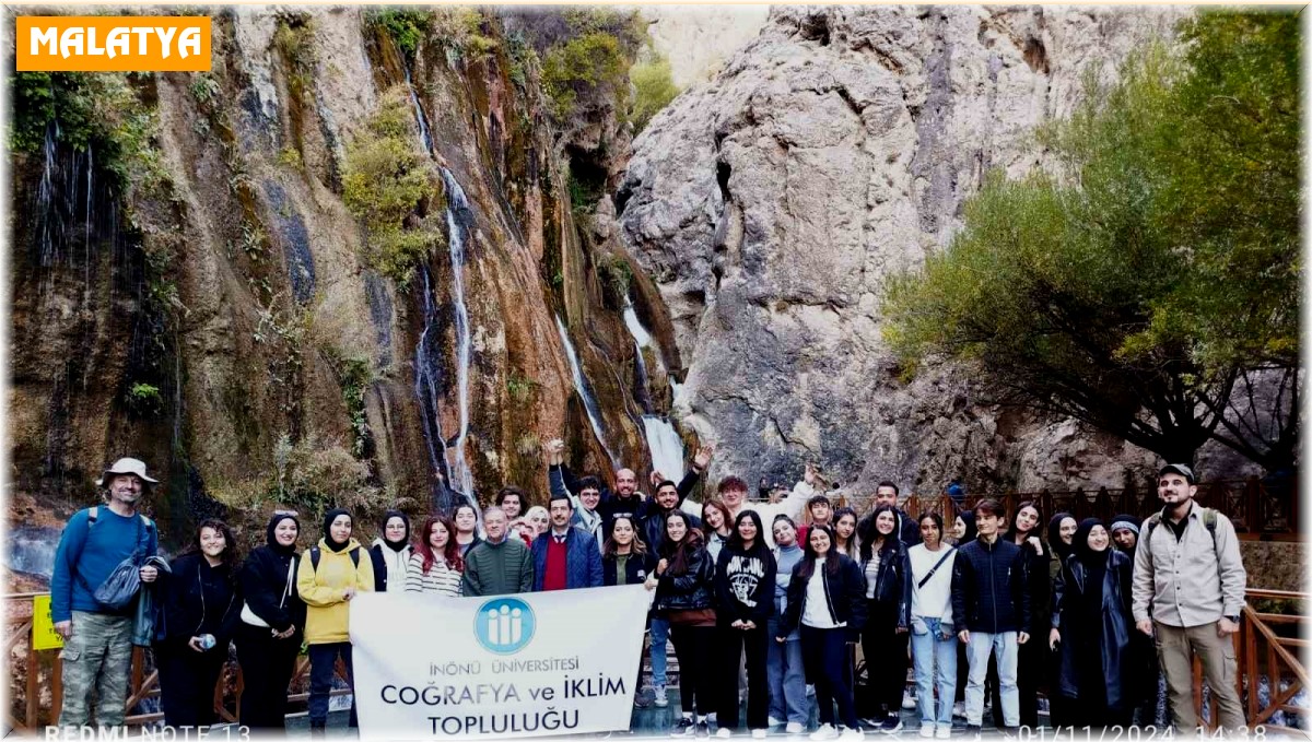 Öğrenciler Günpınar şelalesini gezdi