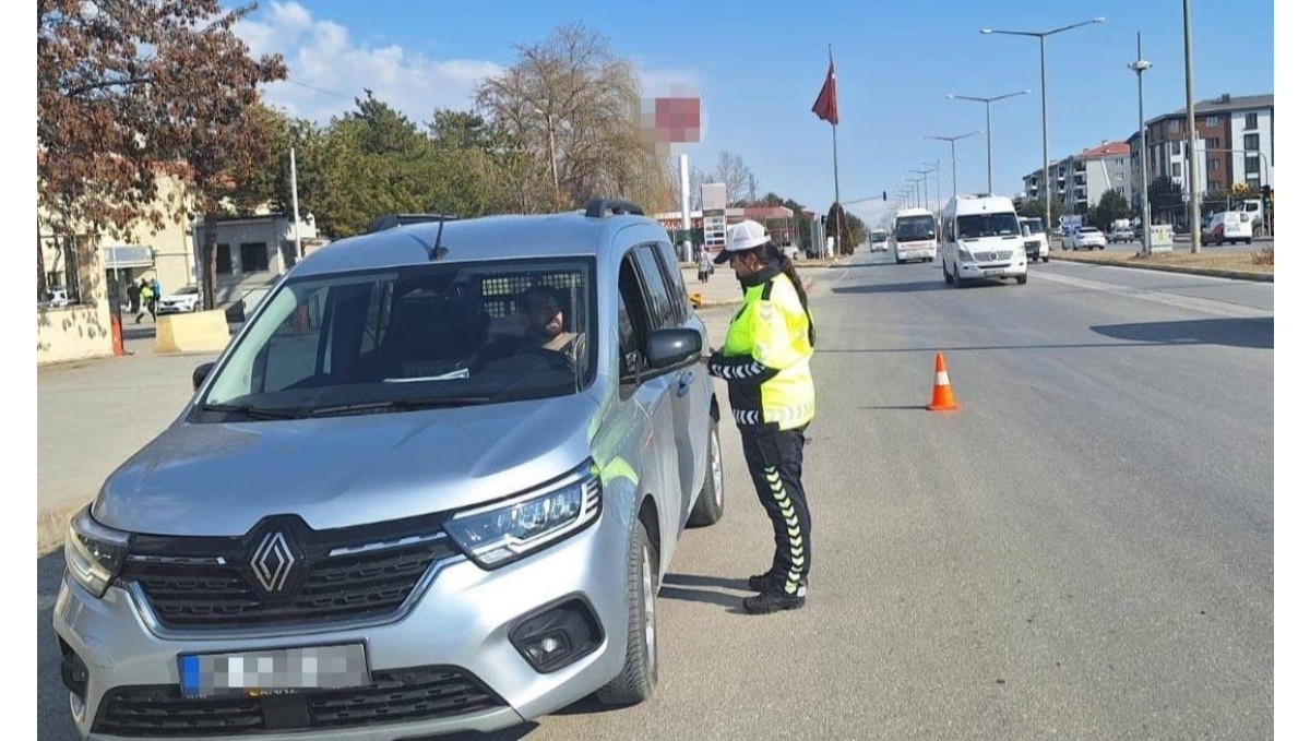 Polisten trafik eğitimi