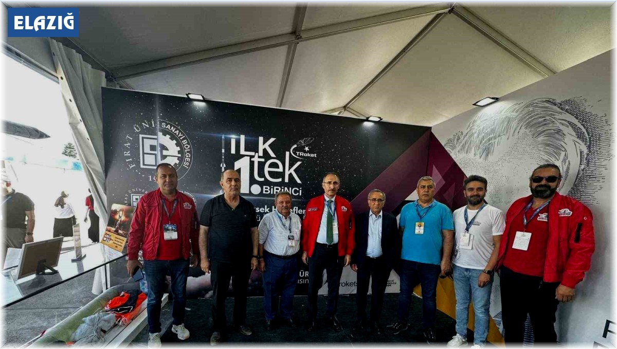 ROKET takımı Teknofest'te ilgi odağı oldu