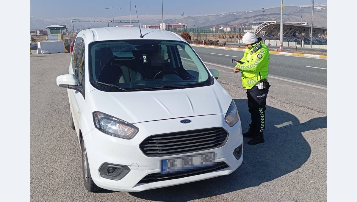 Şehirlerarası yollarda emniyet kemeri denetimi gerçekleştirildi