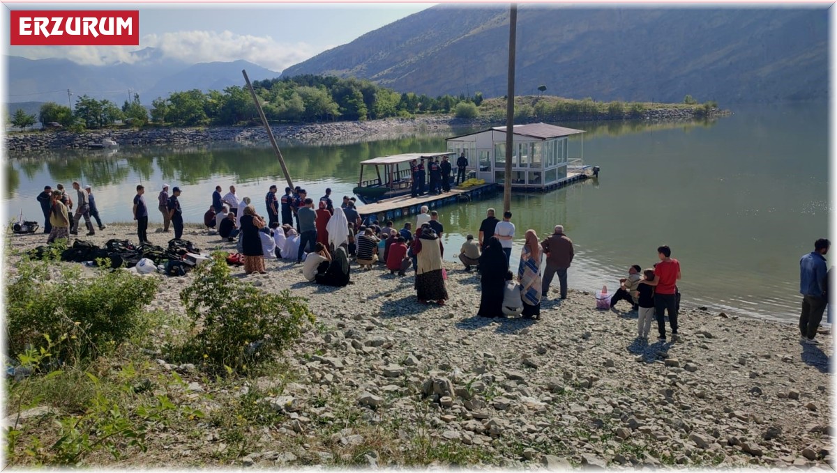 Serinlemek için Tortum gölüne giren çocuğun cesedine ulaşıldı