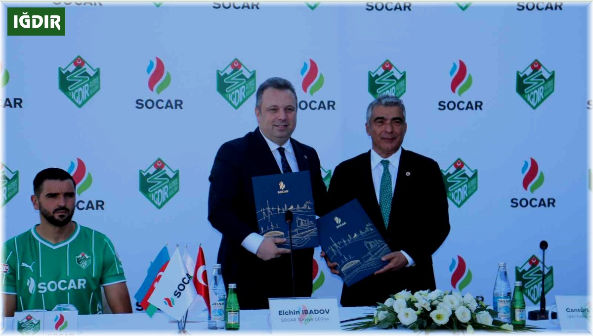 SOCAR Türkiye, Iğdır Futbol Kulübü'nün forma sponsoru oldu