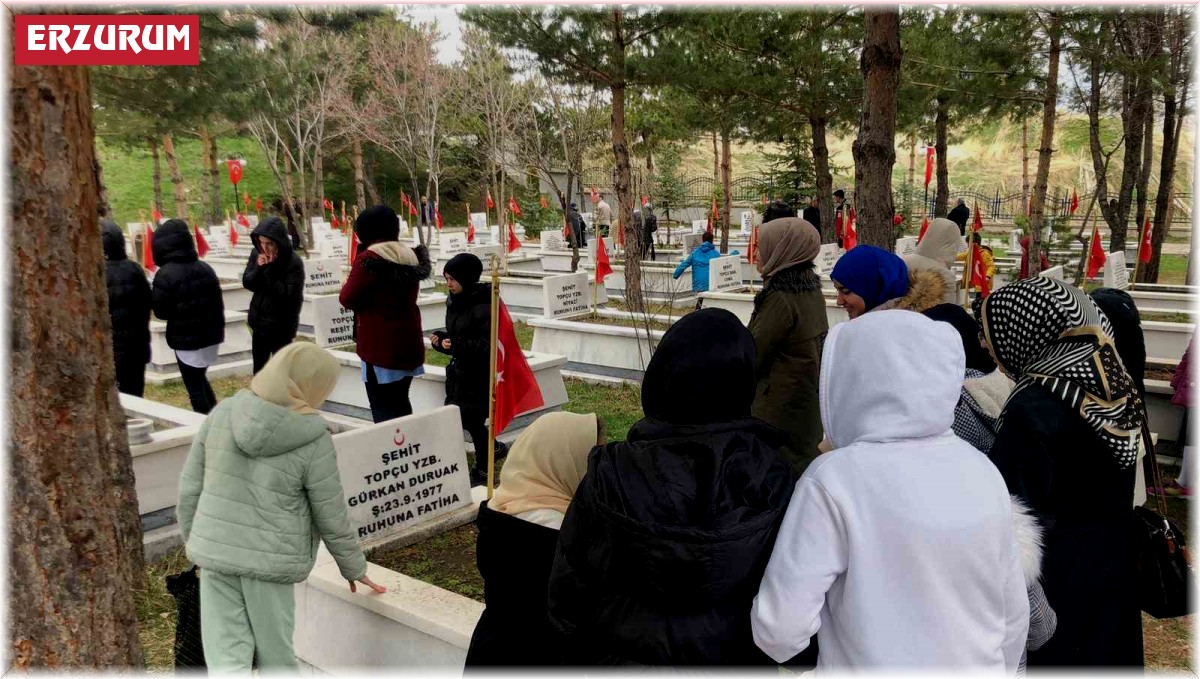 Sosyal Hizmetler kuruluşlarında kalan çocuklar, şehitler için hatim okudu