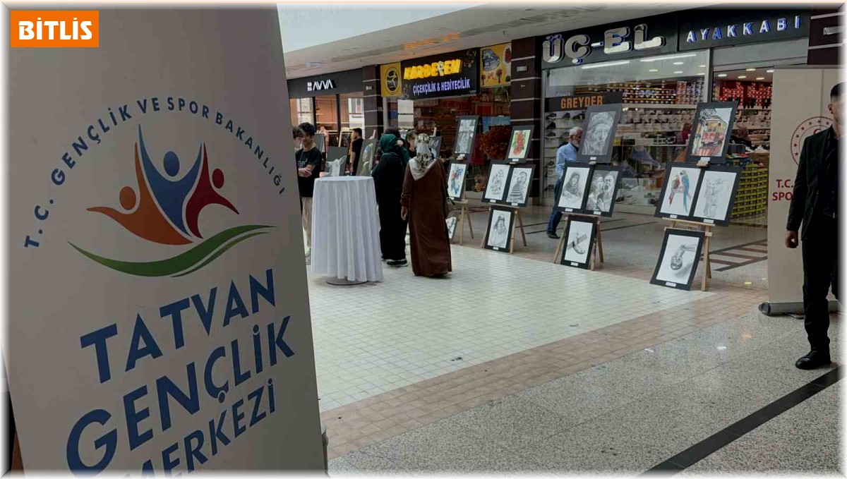 Tatvan'da "resim sergisi" açıldı