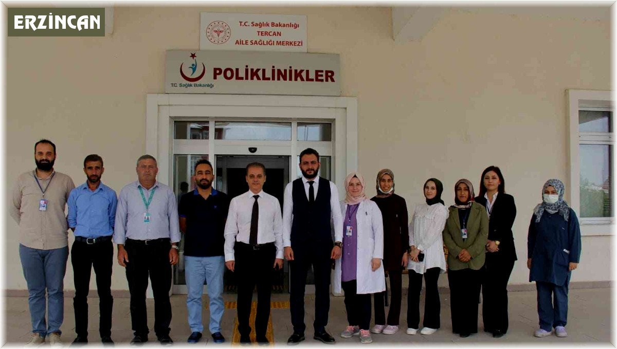 Tekin, Tercan'da sunulan sağlık hizmetlerini yerinde değerlendirdi