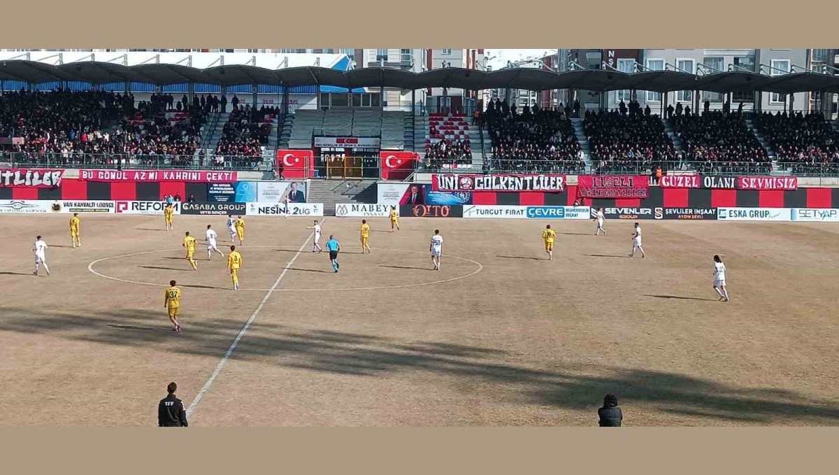 TFF 2. Lig: Vanspor FK: 2 - Menemen Futbol Kulübü: 2