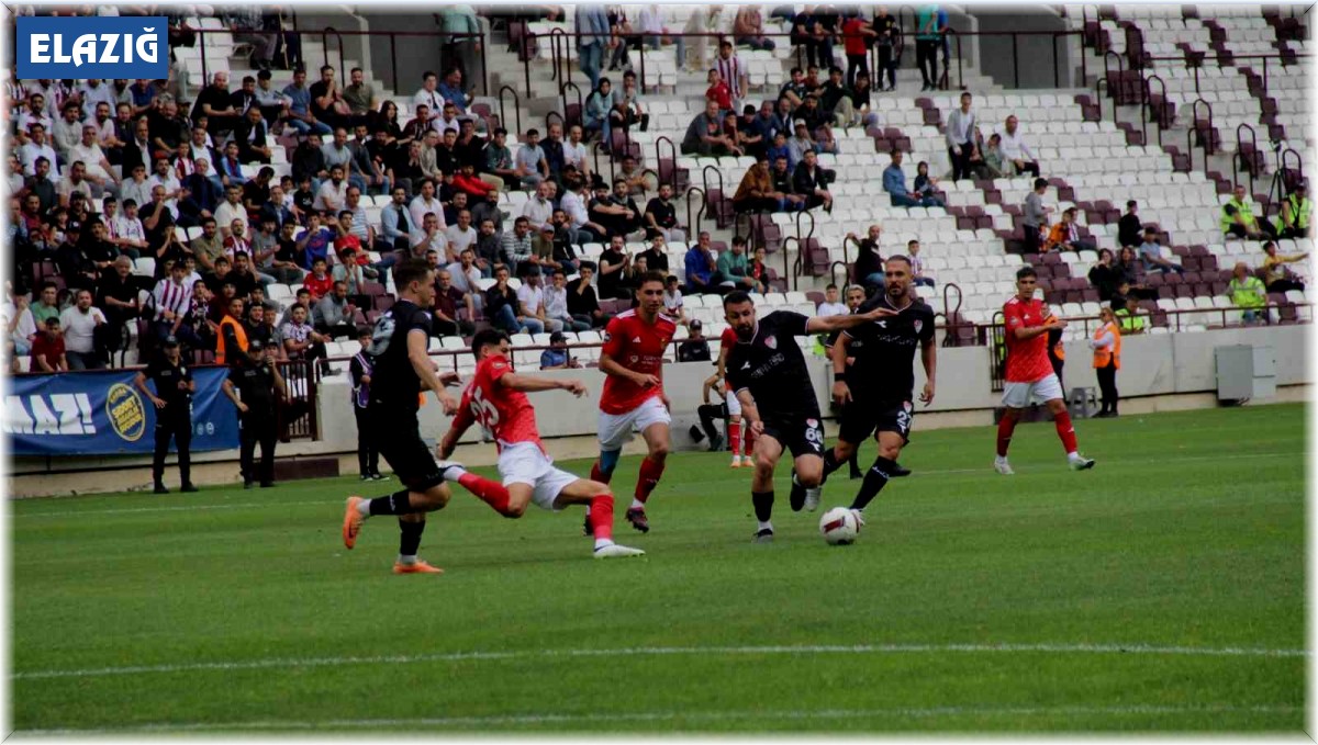 TFF 3. Lig: Elazığspor: 0 - Batman Petrolspor: 0