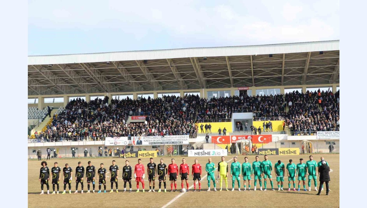 TFF 3. Lig: Muş Spor Kulübü: 1 - Bursaspor: 1