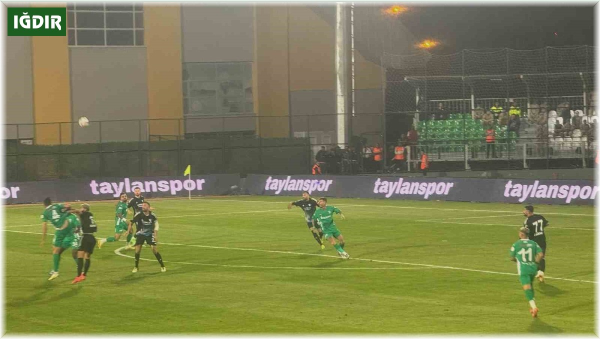 Trendyol 1. Lig: Iğdır FK: 1 - Erzurumspor FK: 2